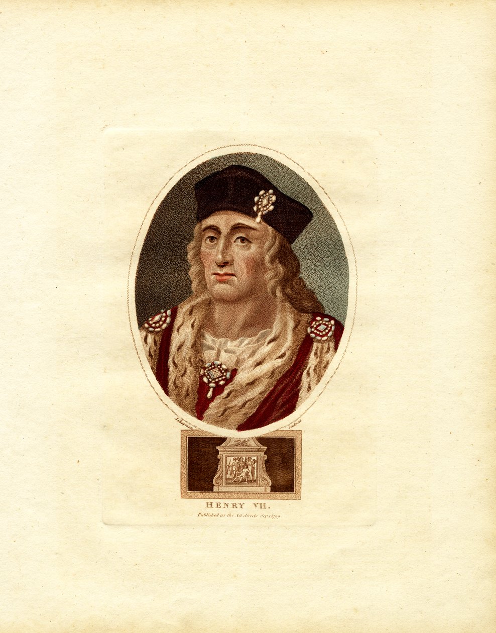 Portrét Jindřicha VII. od John Chapman