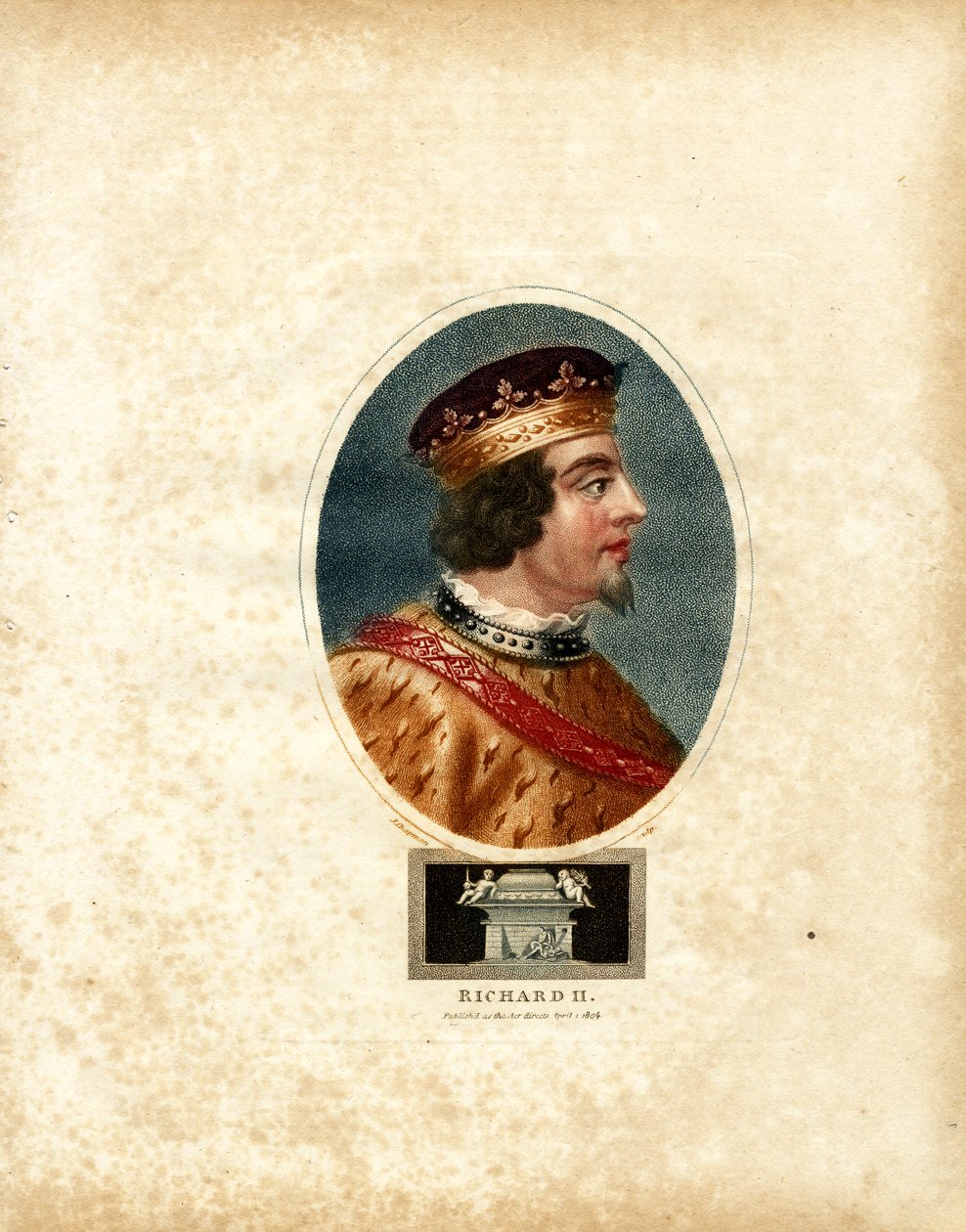 Portrét Richarda II. od John Chapman