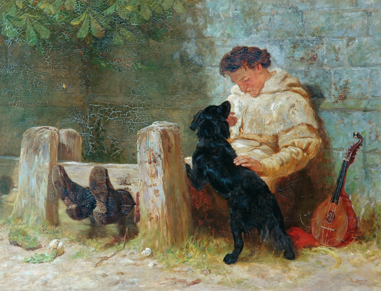 Jeho jediný přítel, 1875 od John Charles Dollman