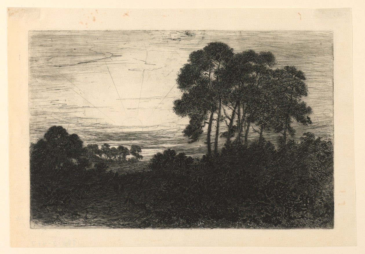 Západ slunce od John Charles Robinson