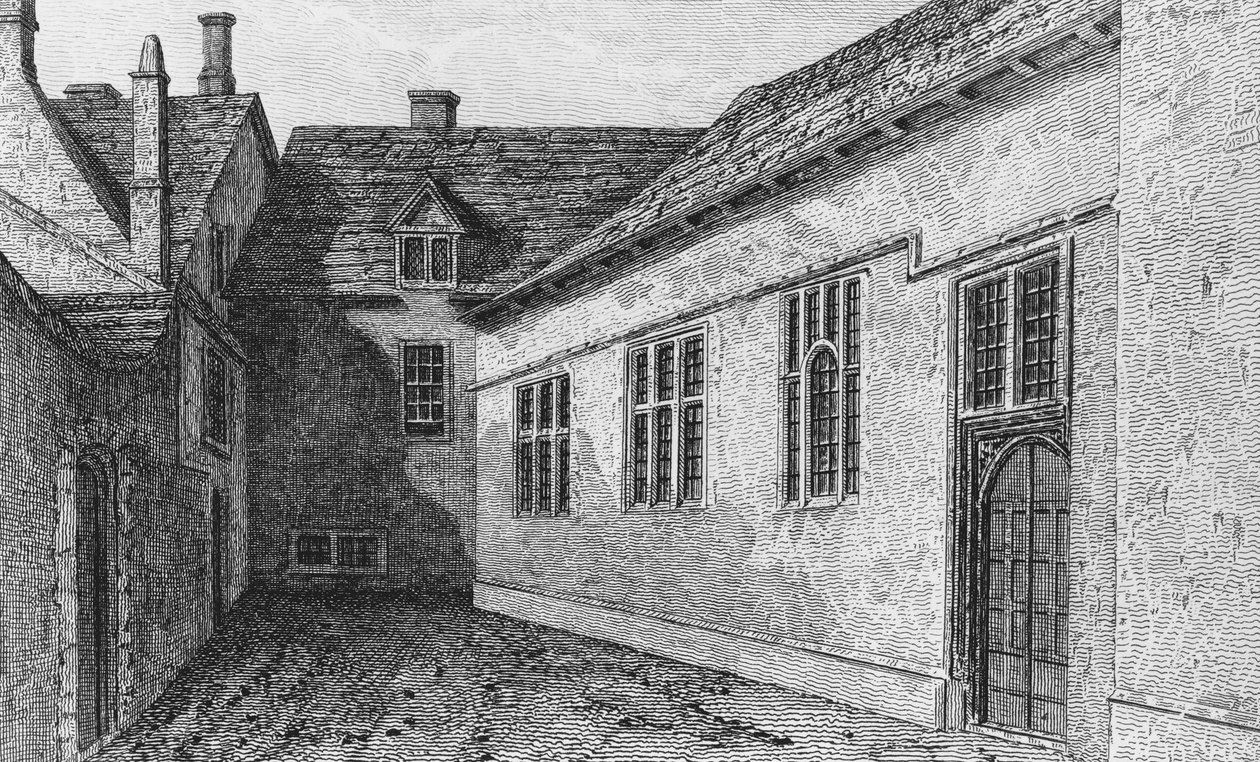 Gymnázium ve Woodstocku, Oxfordshire od John Chessell Buckler