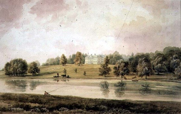 Redgrave Hall, Redgrave, Suffolk od John Chessell Buckler