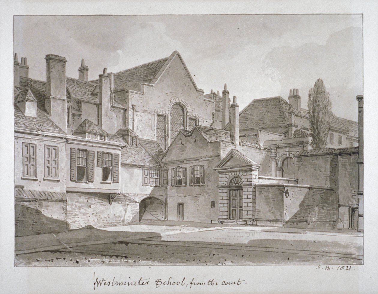 Pohled na Westminster School v Little Dean