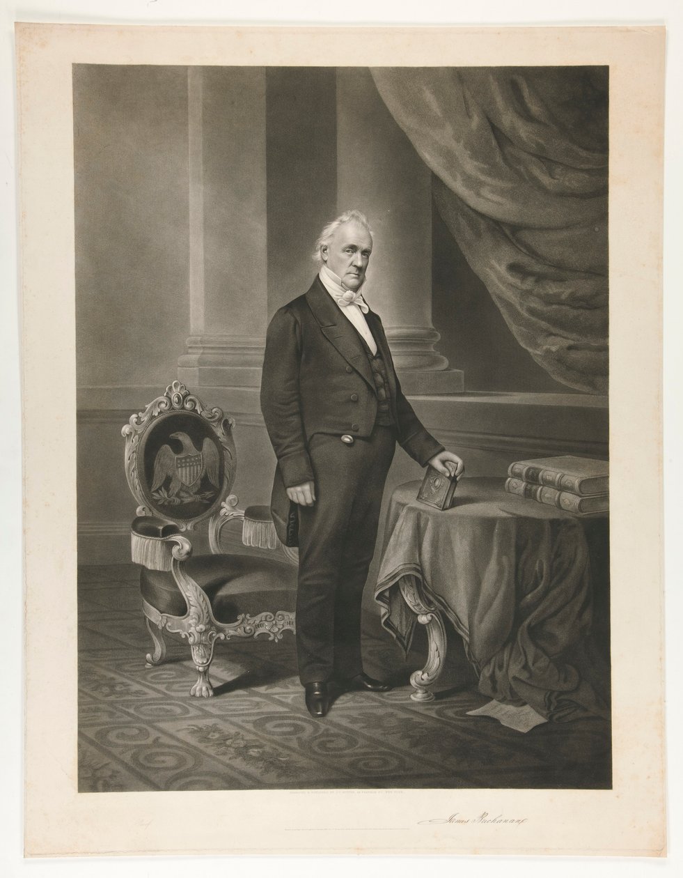 James Buchanan od John Chester Buttre
