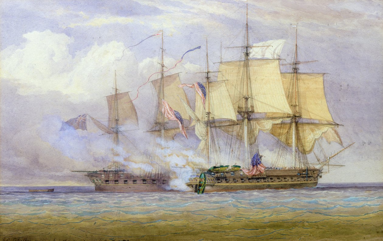 Okamžik vítězství mezi HMS 