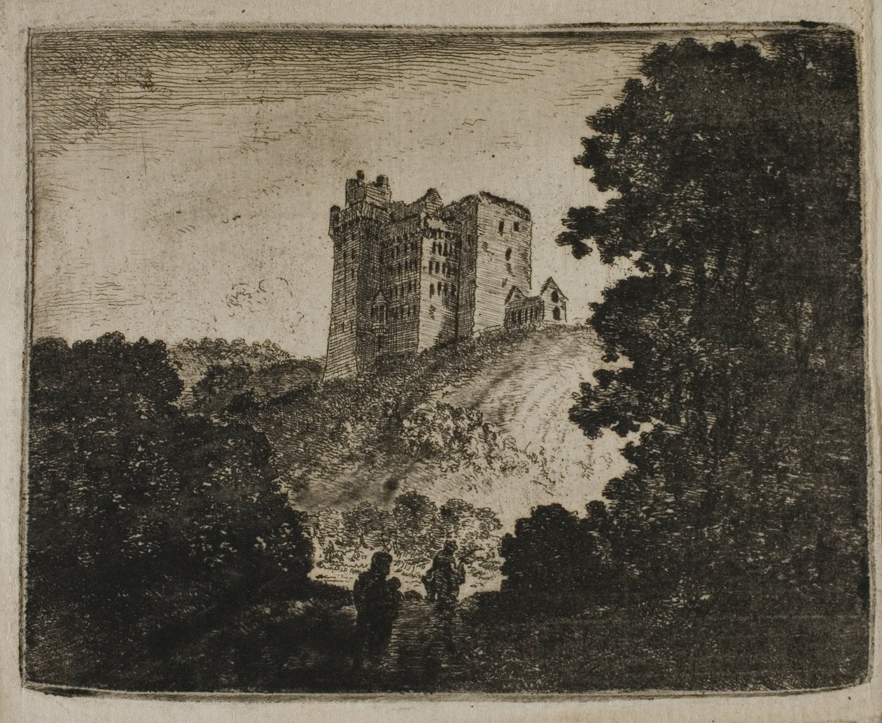 Hrad Crichton od John Clerk of Eldin