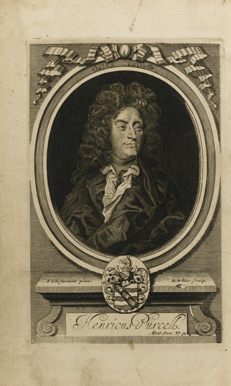 Portrét skladatele Henryho Purcella 1659-1695, 1702 od John Closterman