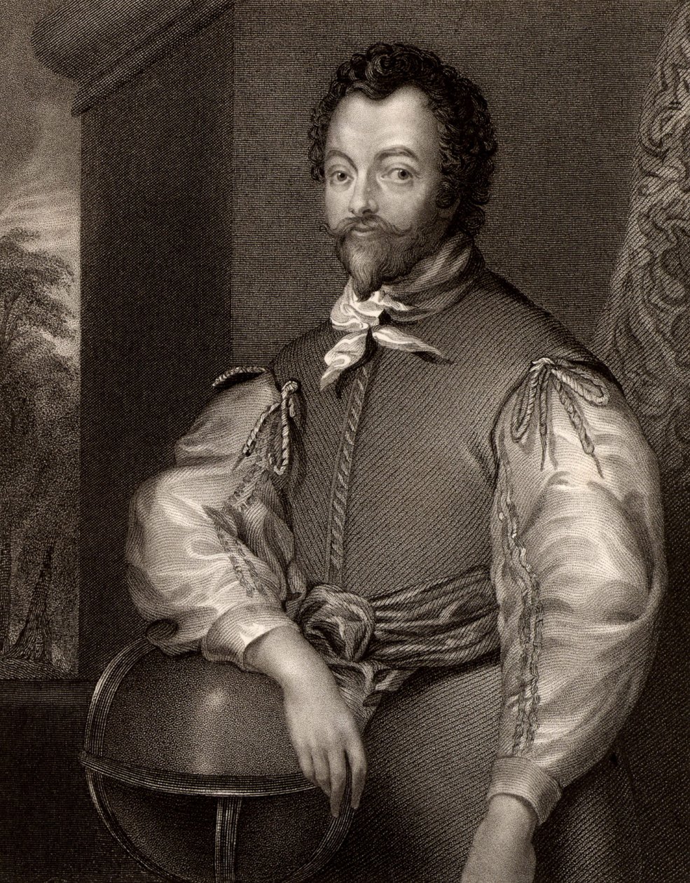 Portrét Francise Drakea od John Cochran