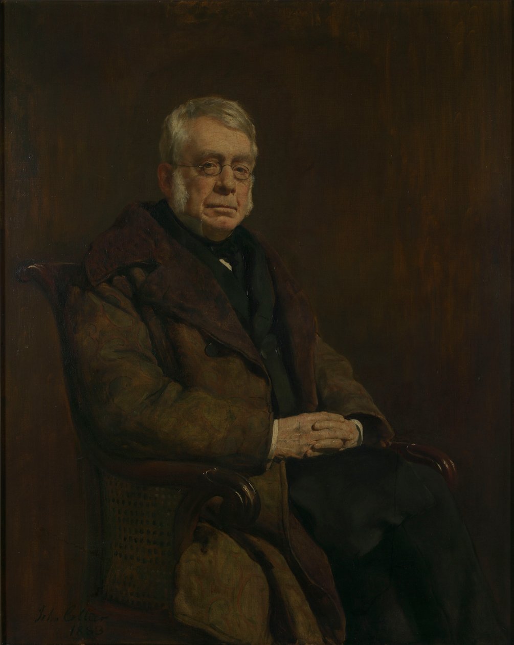 Portrét sira George Biddella Airyho od John Collier
