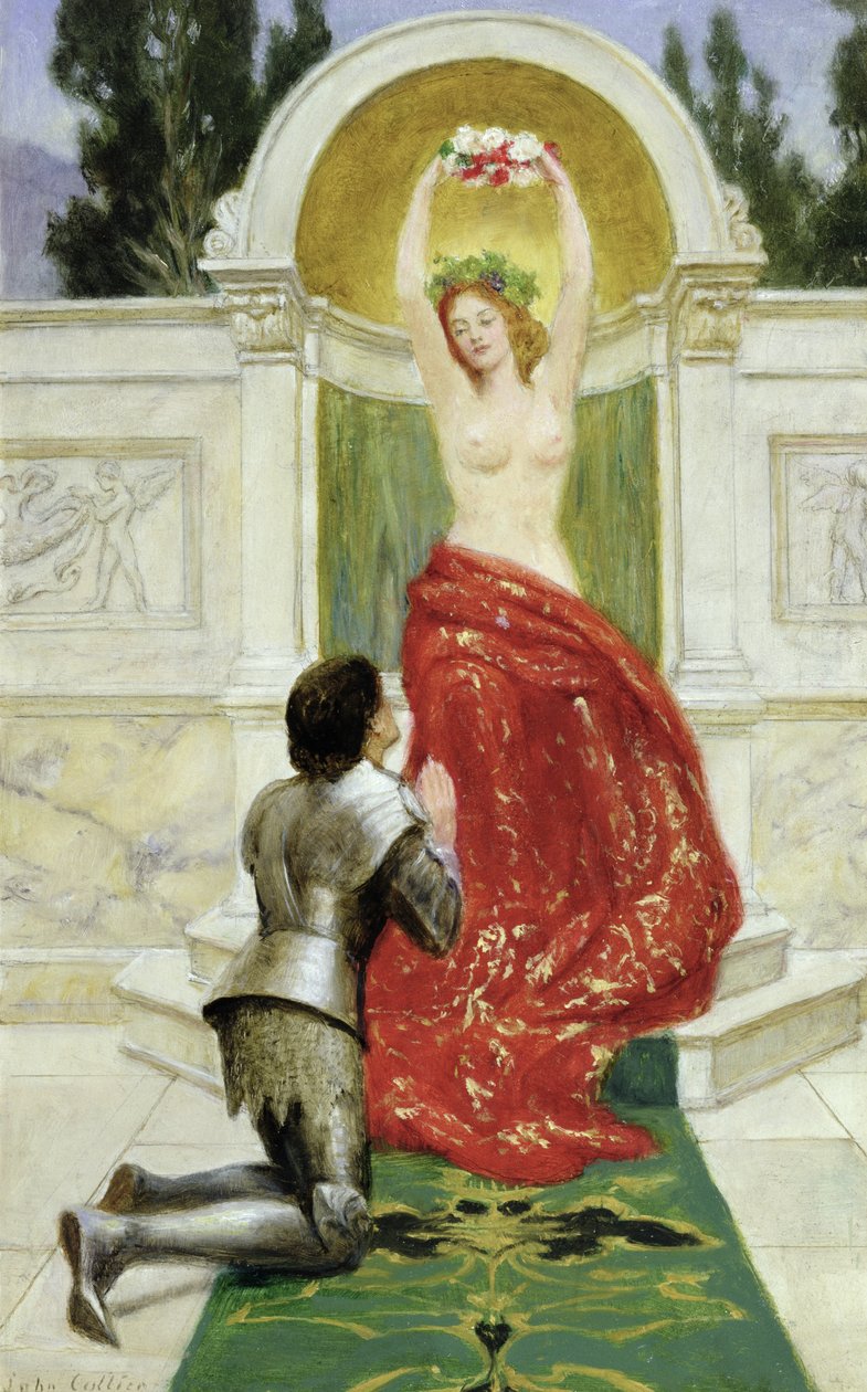 Tannhauser ve Venusburgu, 1901 (viz také 15172) od John Collier