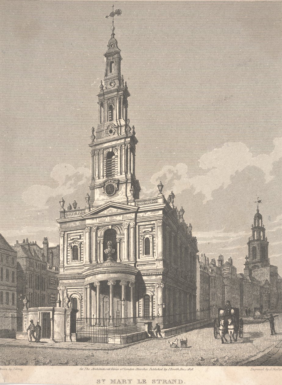St. Mary Le Strand od John Coney