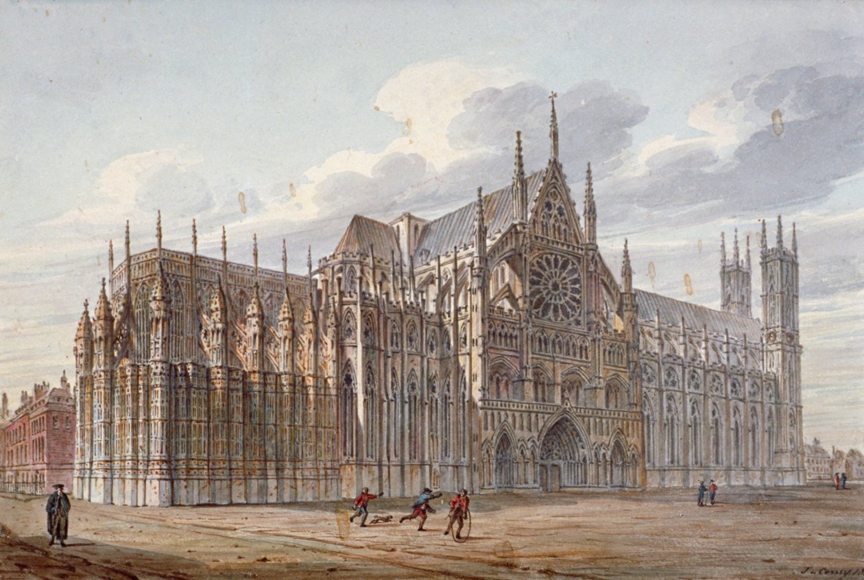 Westminsterské opatství, Londýn, 1816. od John Coney