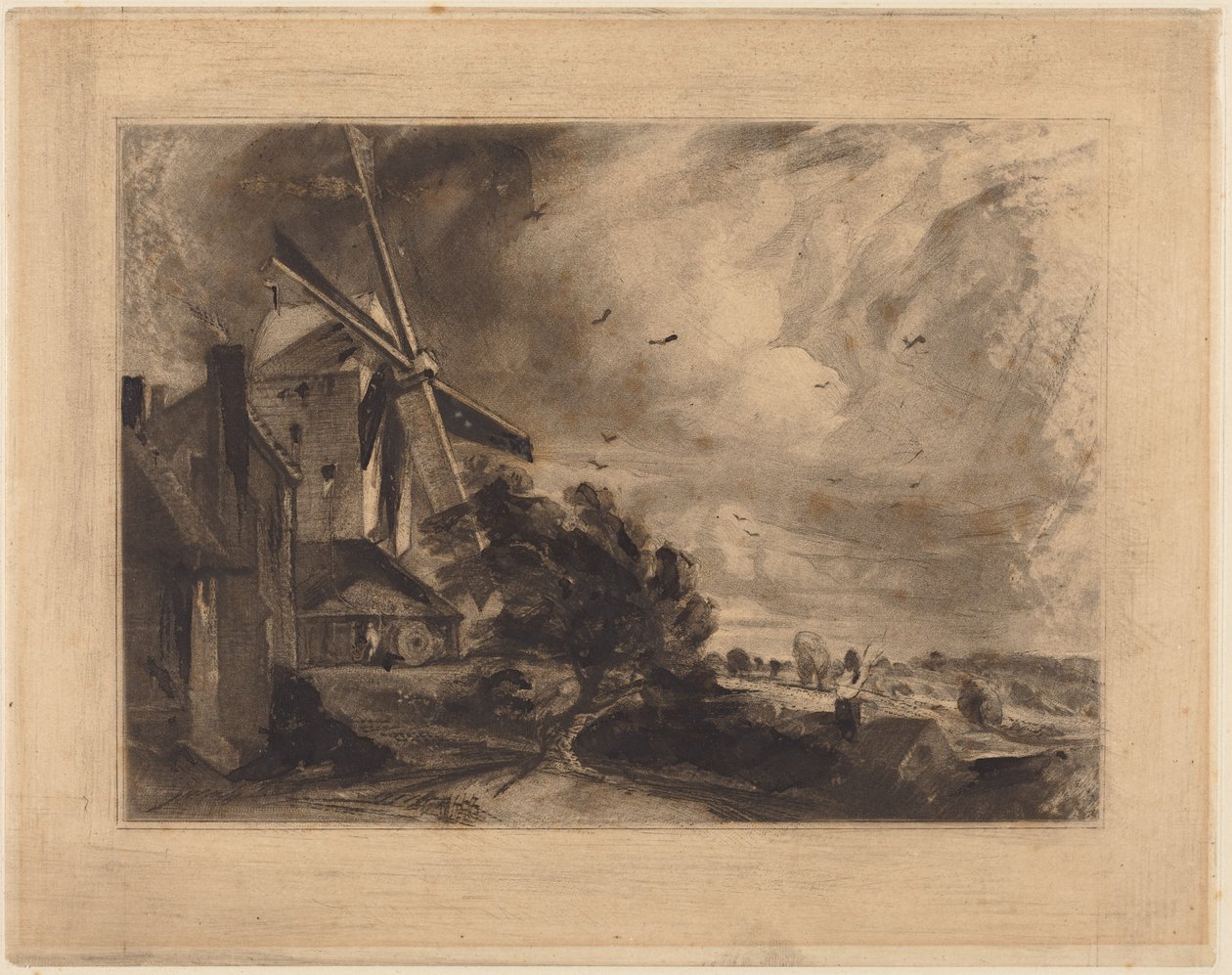 Mlýn od John Constable
