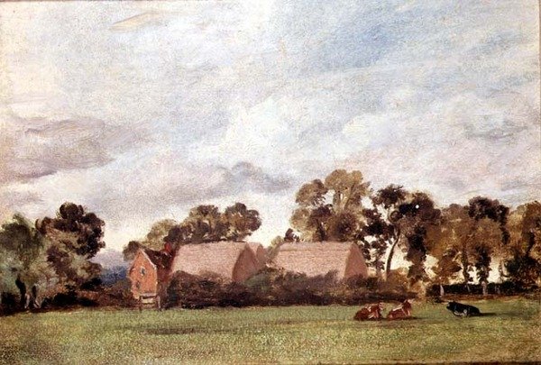 Suffolk Landscape (olej na plátně) od John Constable