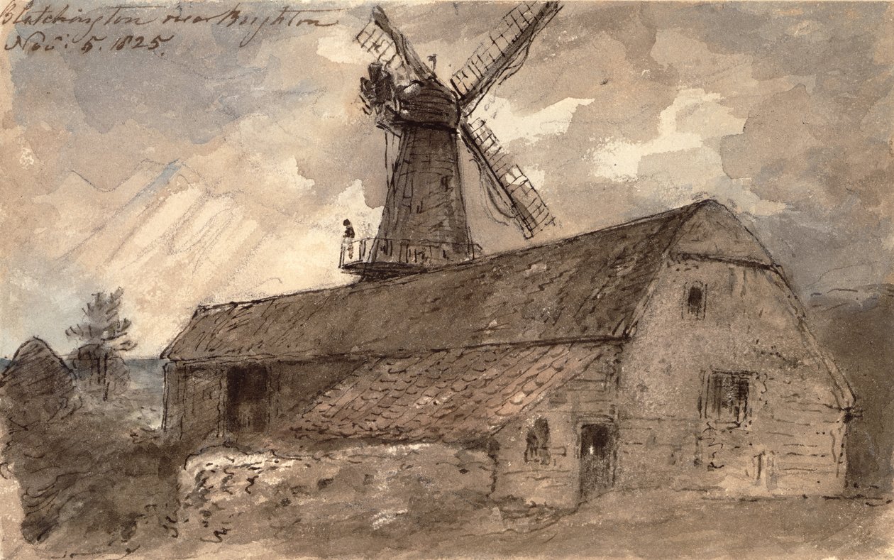 Blatchington poblíž Brightonu od John Constable