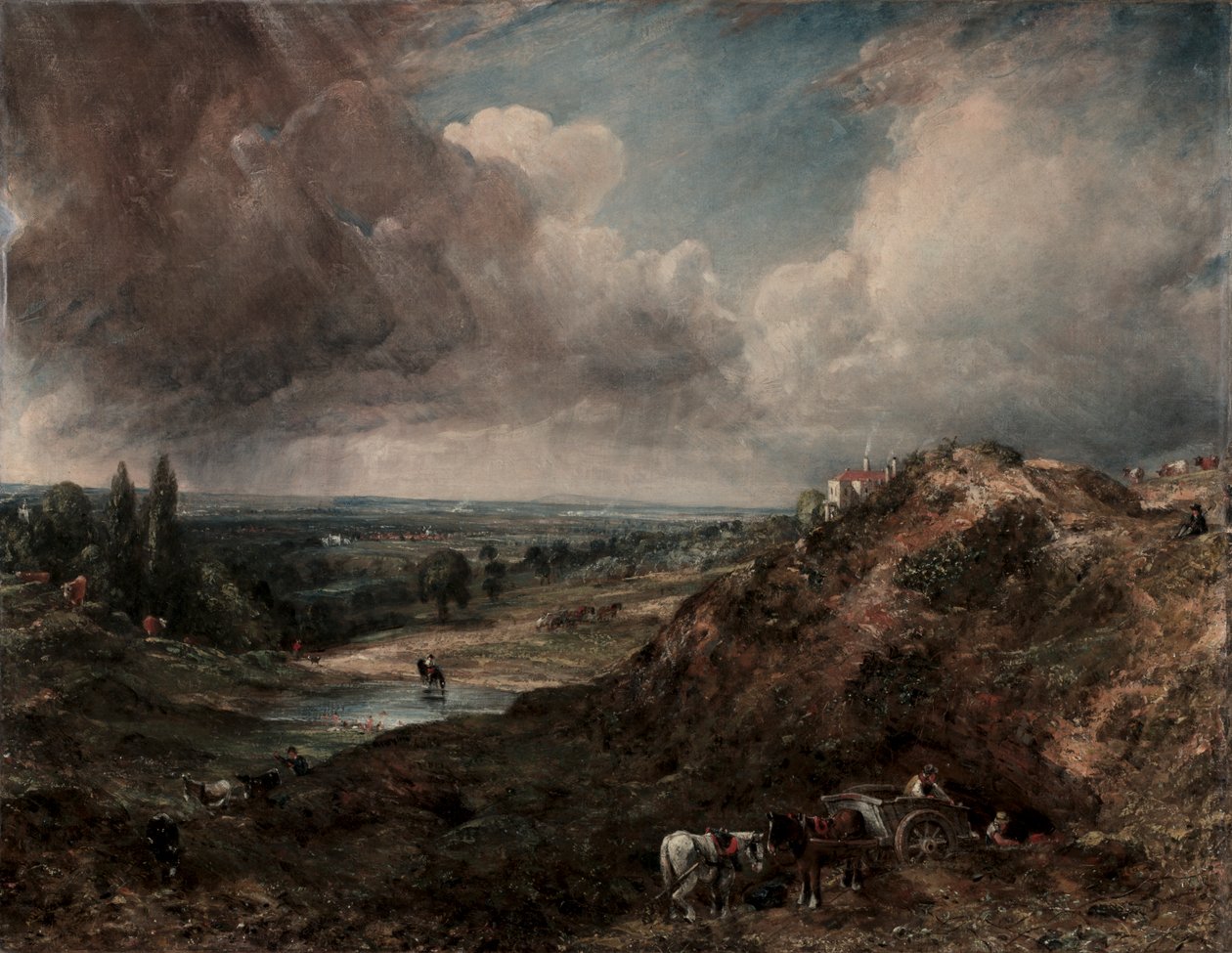 Branch Hill Pond, Hampstead od John Constable