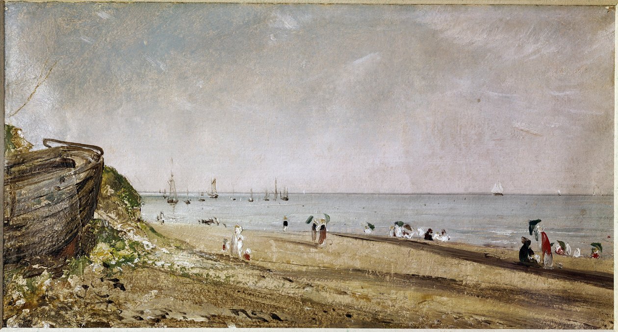 Brighton Beach (olej na plátně od John Constable