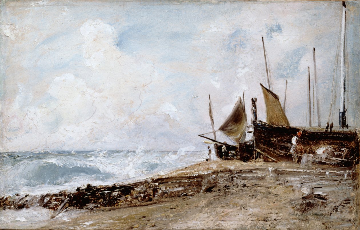 Brighton Beach, 1824 od John Constable