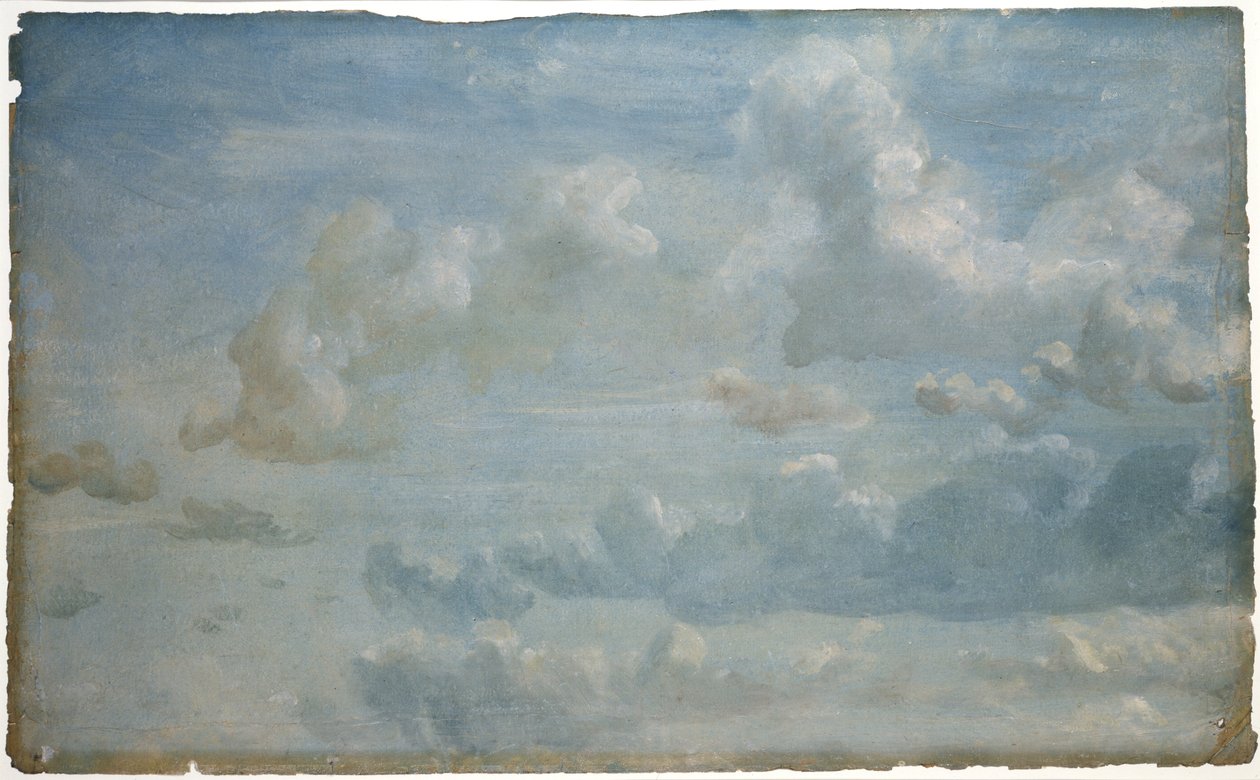 Cloudová studie, 1822 od John Constable