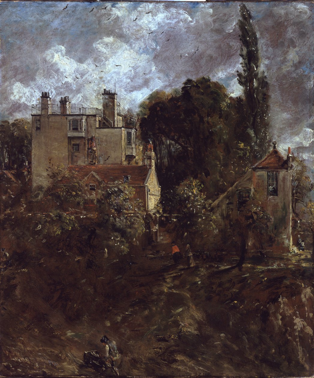 Dům admirála v Hampsteadu, nazývaný „The Grove“ od John Constable