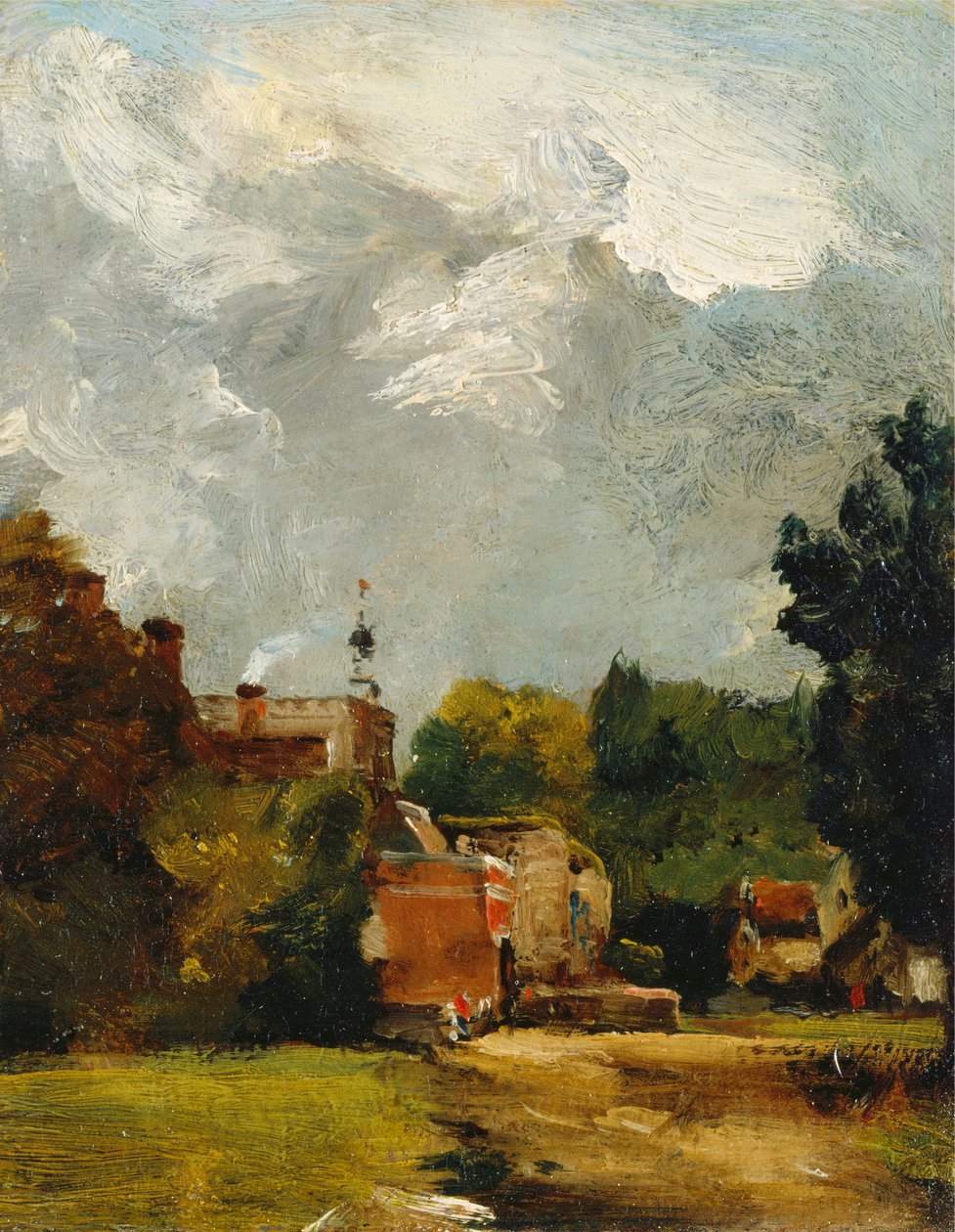 Kostel East Bergholt, 1809. od John Constable