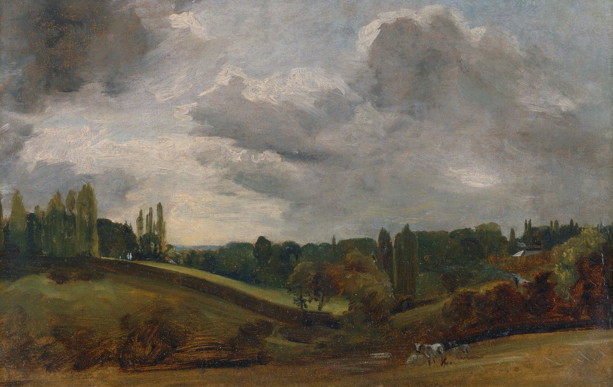 Východní Bergholt, ca. 1813 od John Constable