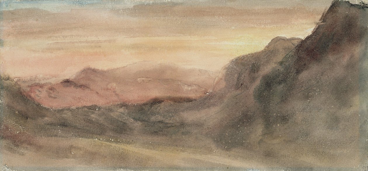 Eskhause, Scawfell od John Constable
