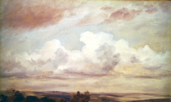 Rozsáhlá krajina (olej na plátně) od John Constable