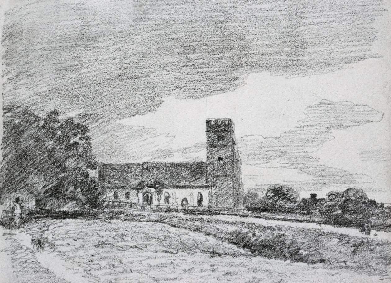 Feering Church, 1814 od John Constable