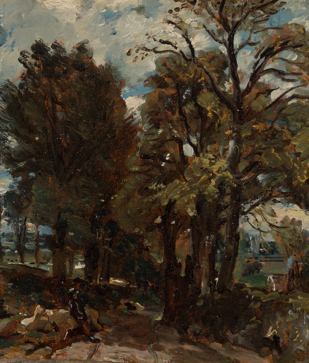 Fen Lane, East Bergholt, ca. 1811 od John Constable