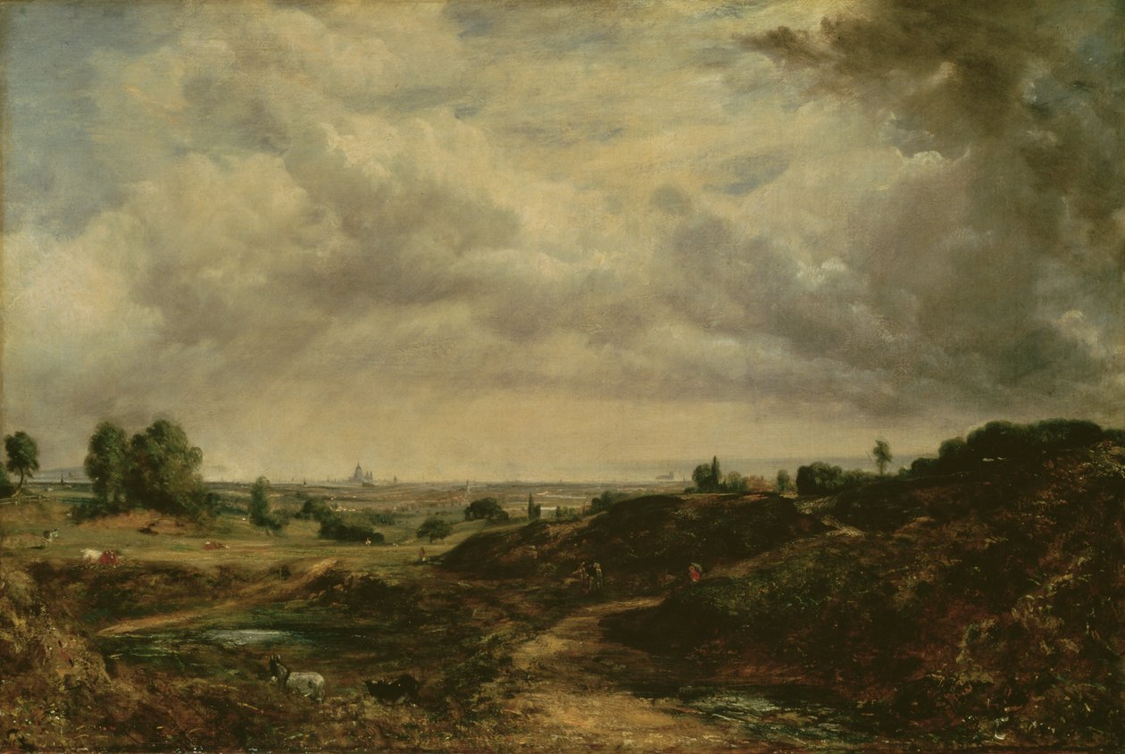 Hampstead Heath (olej na plátně) od John Constable