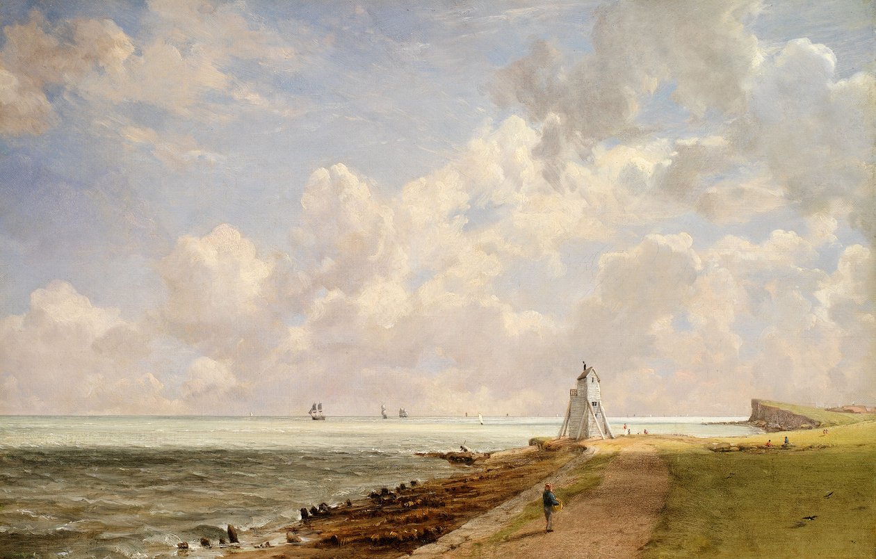 Harwich Lighthouse (olej na plátně) od John Constable