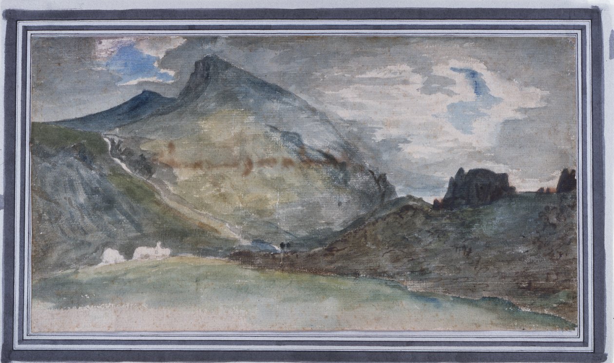 Hellvellyn, 1806 od John Constable
