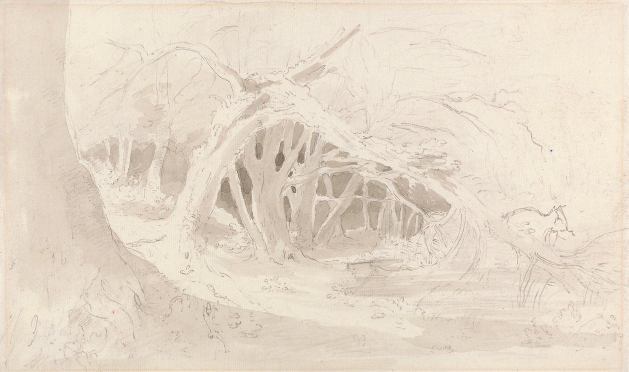 Helmingham: Tichý bazén od John Constable