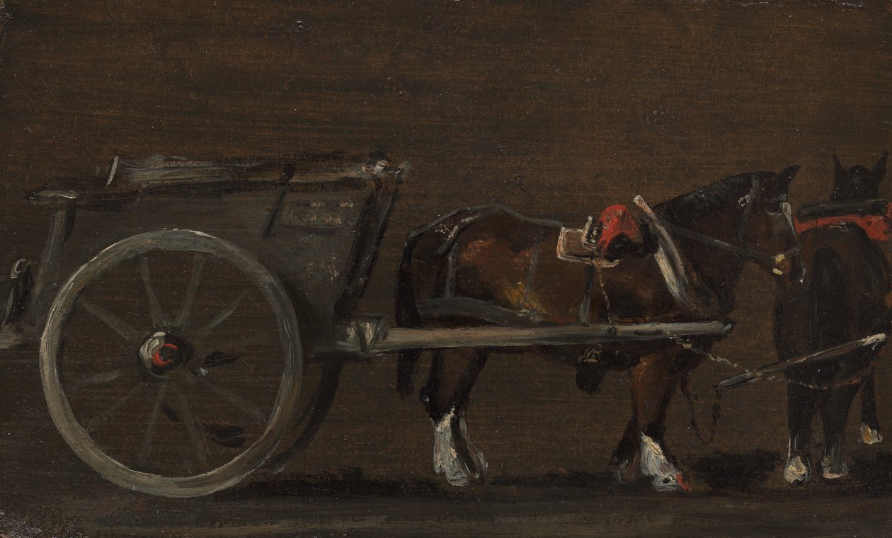 Kůň a vozík od John Constable
