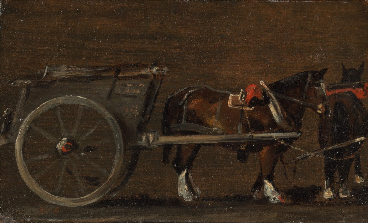 Kůň a vozík, ca. 1814. od John Constable