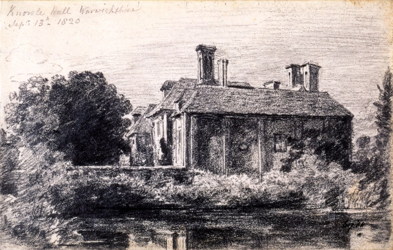Knowle Hall, 1820 od John Constable