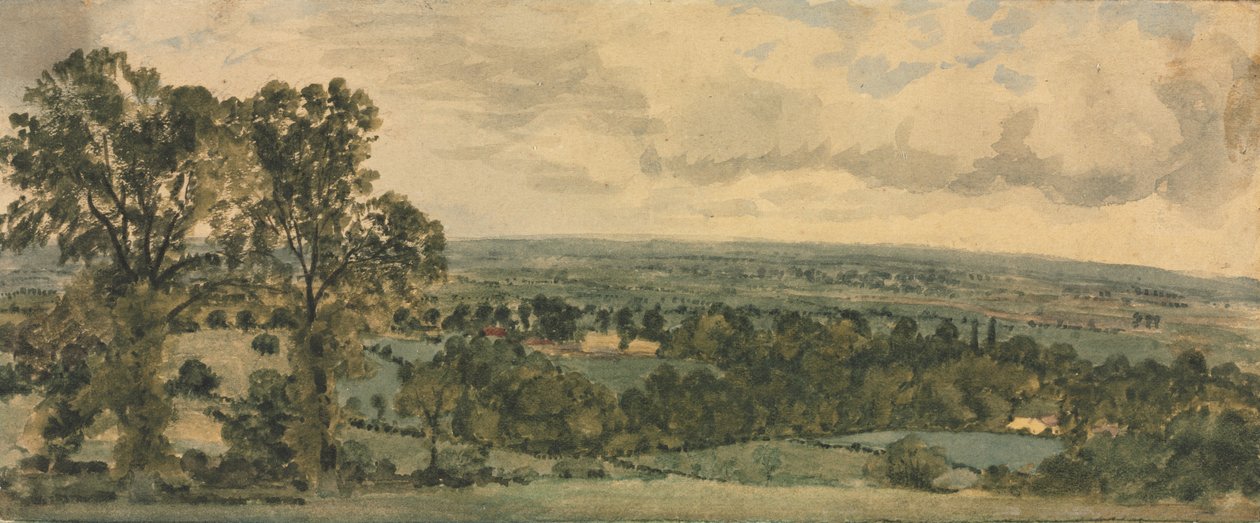 Krajina (akvarel) od John Constable
