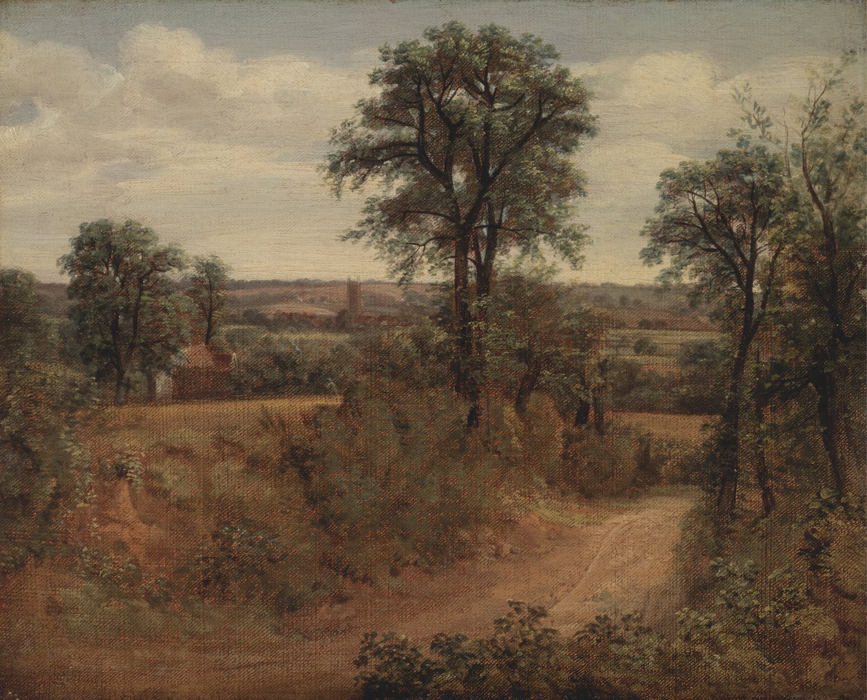 Lane poblíž Dedham, 1802. od John Constable