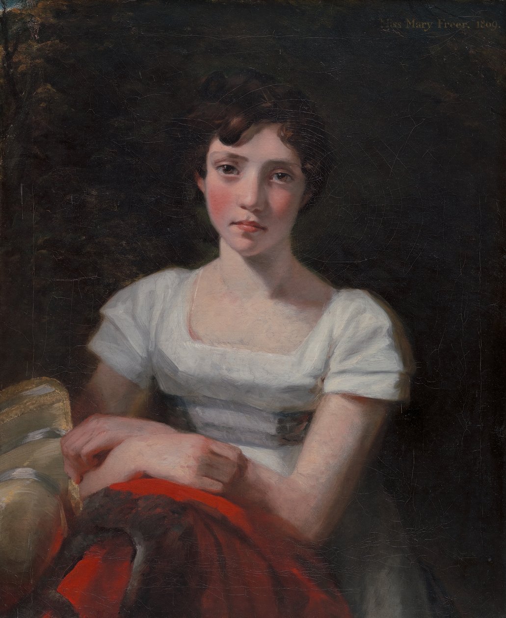 Mary Freer, 1809. od John Constable