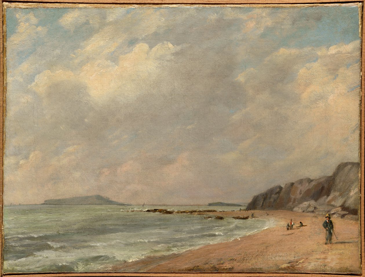 Zátoka Osmington od John Constable