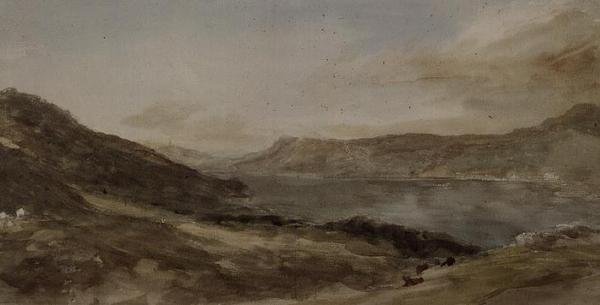 PD.77-1950 Windermere, cca 1806 (akvarel) od John Constable