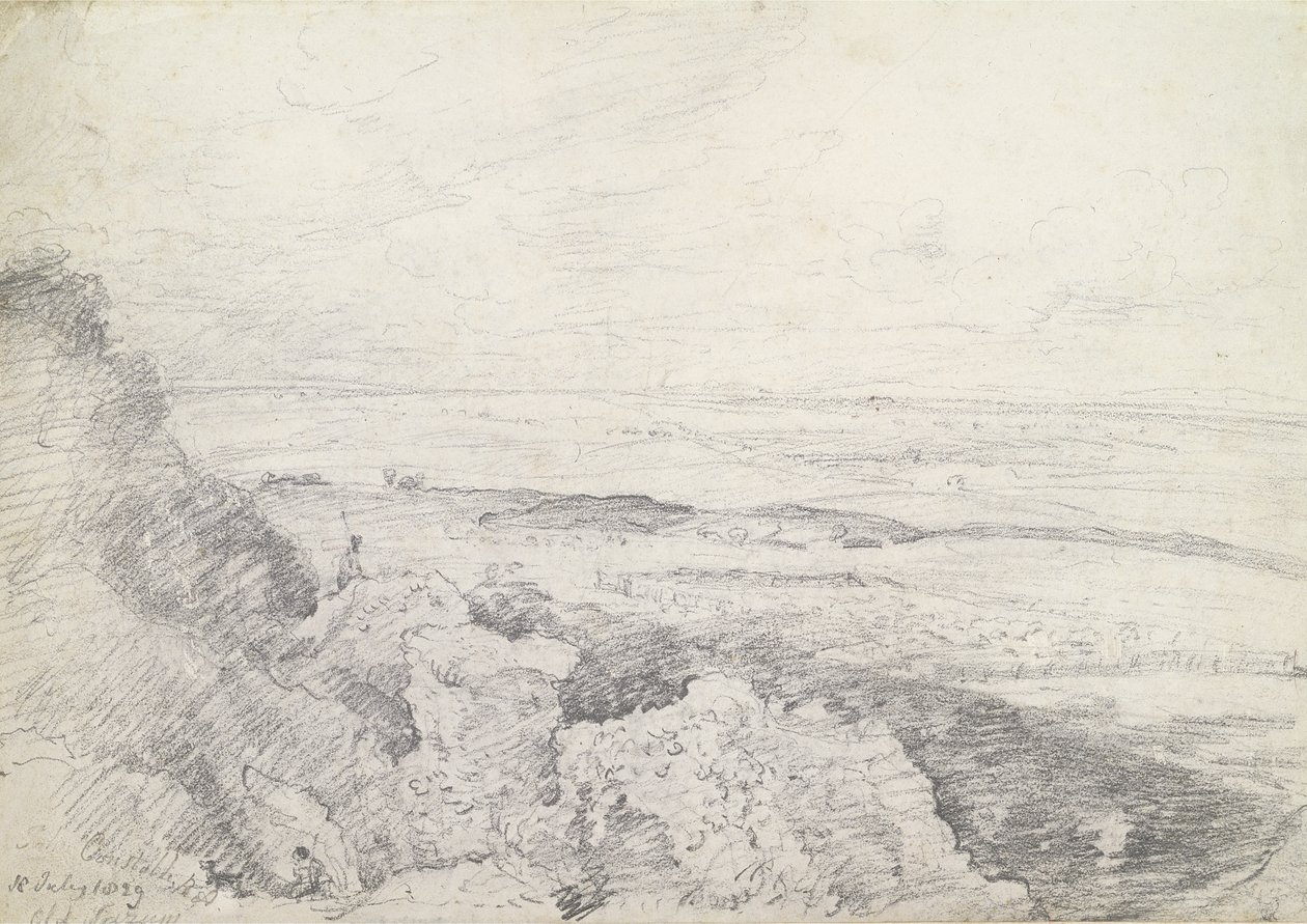 Salisbury Plain z Old Sarum od John Constable