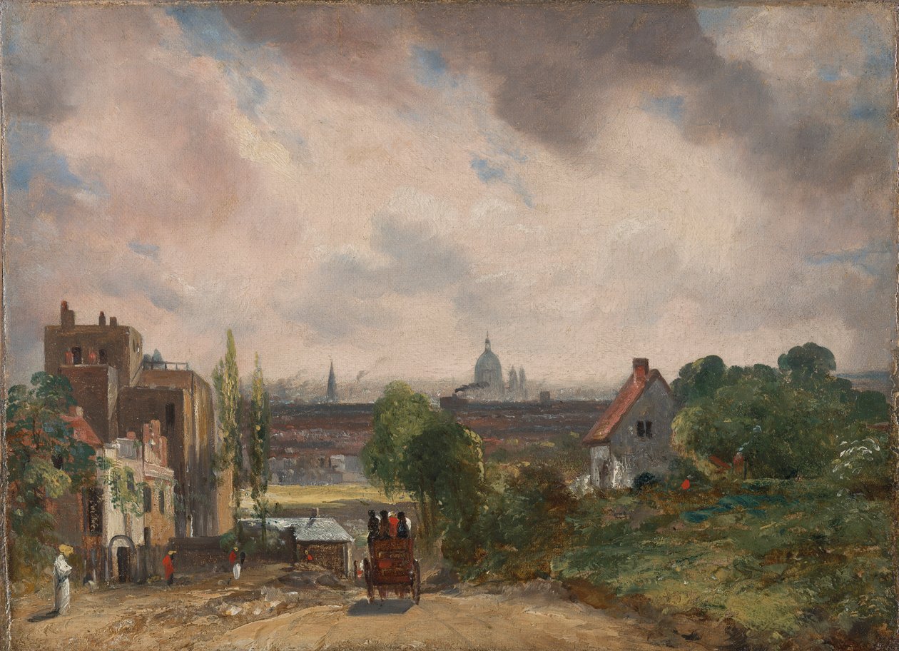 Chata sira Richarda Steela, Hampstead od John Constable