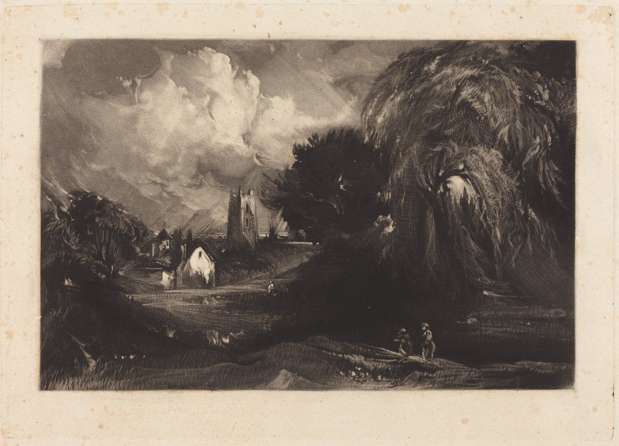 Stoke-by-Neyland od John Constable