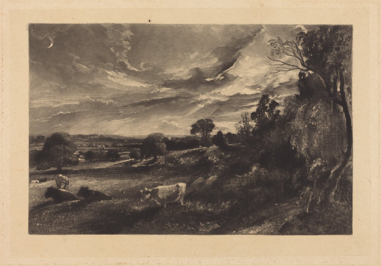 Letní večer od John Constable