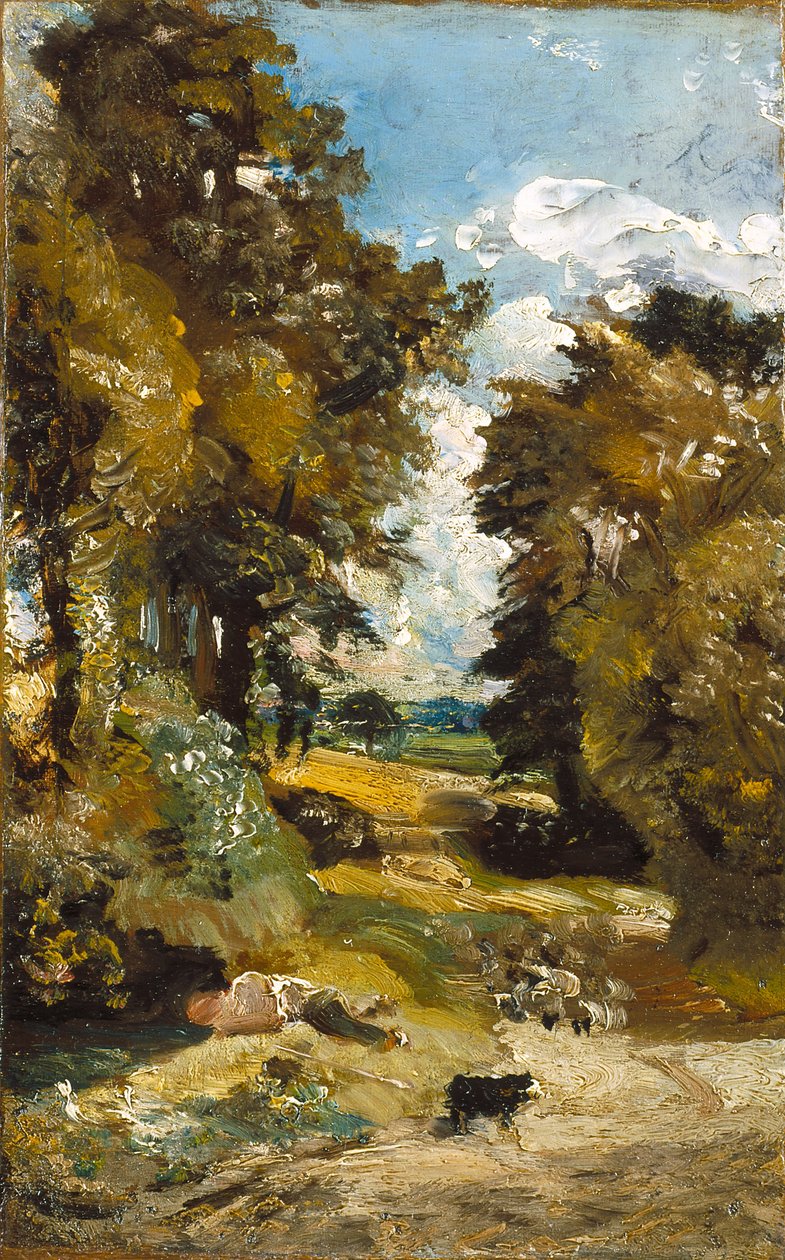 Kukuřičné pole (olej na plátně) od John Constable