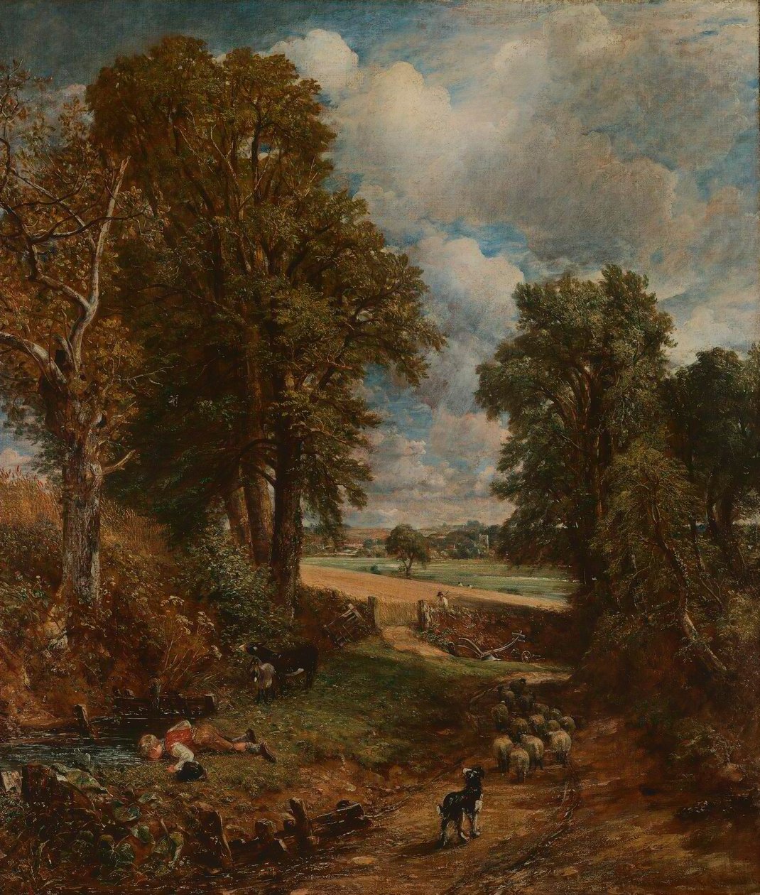 Kukuřičné pole od John Constable