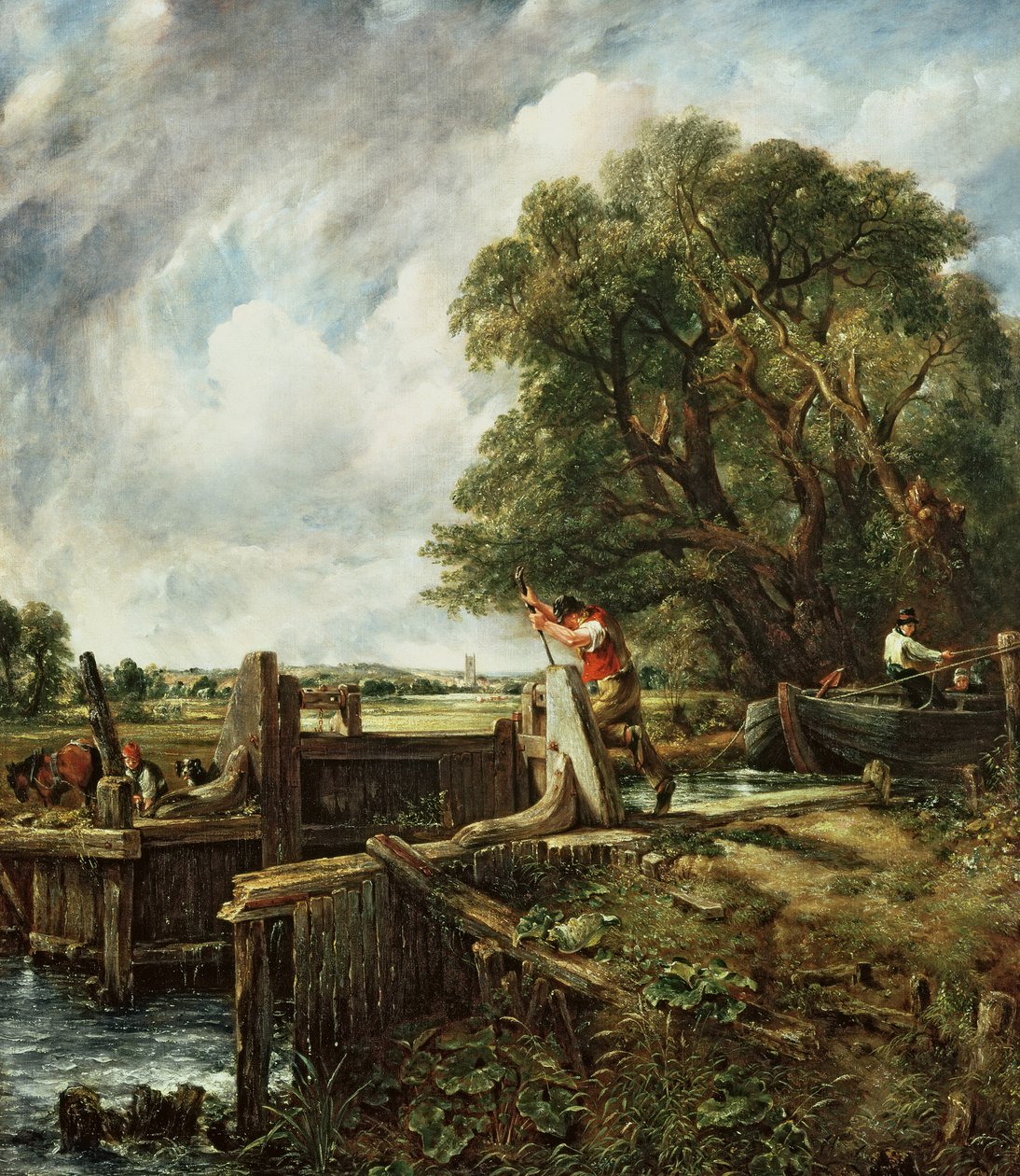 Zámek, 1824 od John Constable
