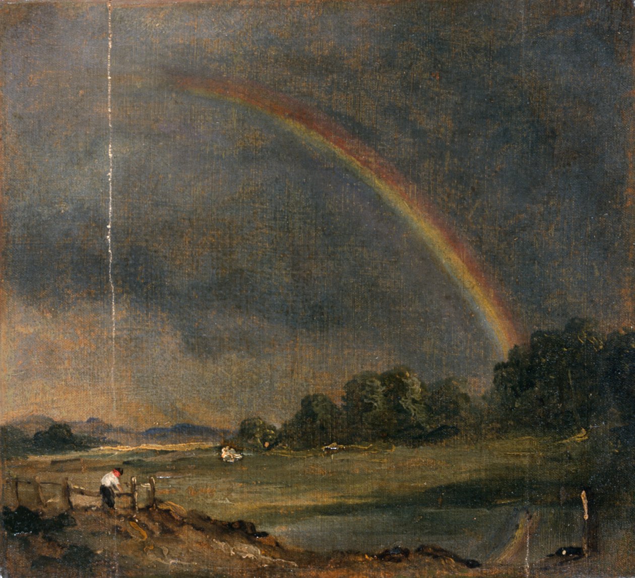 Duha (obraz) od John Constable